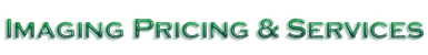 Imaging Order Form